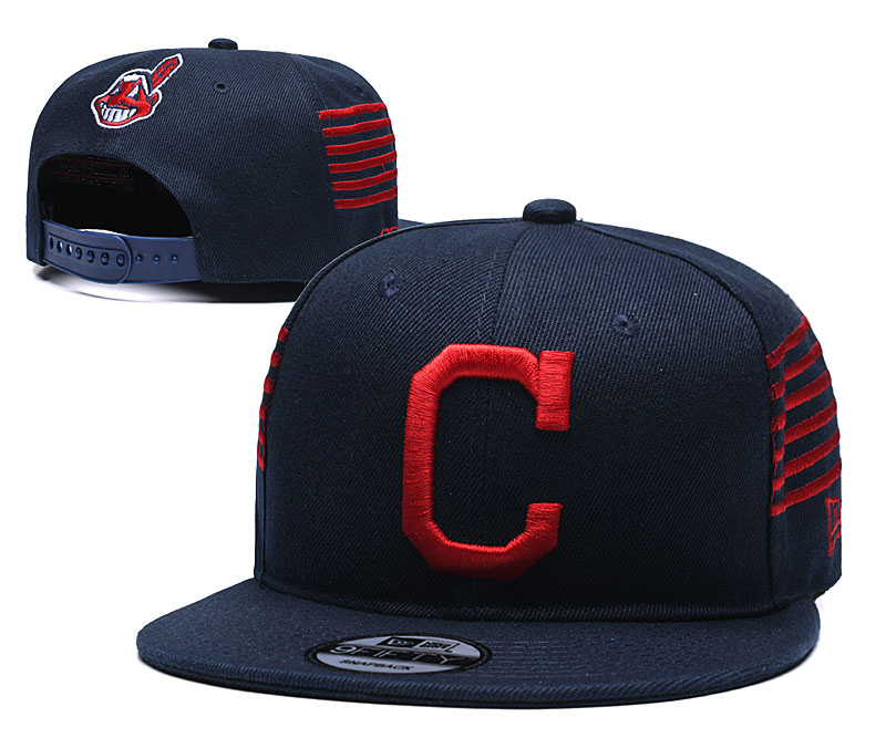 MLB Cleveland Indians Stitched Snapback Hats 003